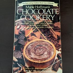 Vtg Chocolate Recipe Book